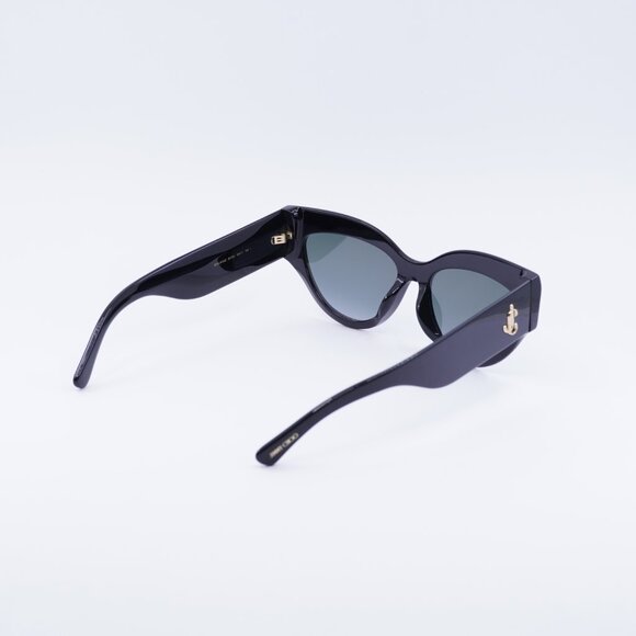Jimmy Choo SONJA/G/S 0807 9O Sunglasses Black Cat Eye Frame, Grey Lenses - Picture 7 of 12